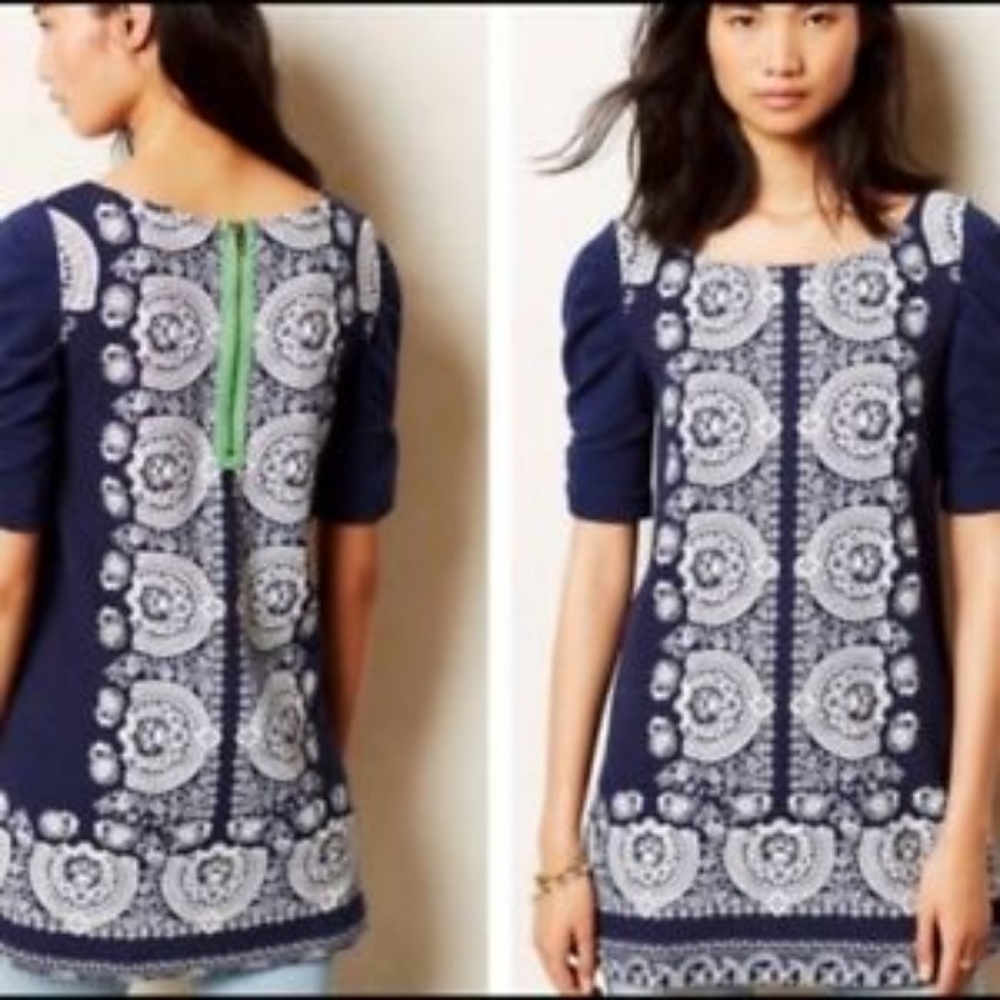 Anthropologie Akemi & Kin Navy Tunic